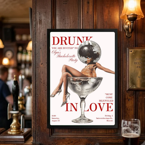 bar and restaurant decoration martini chic