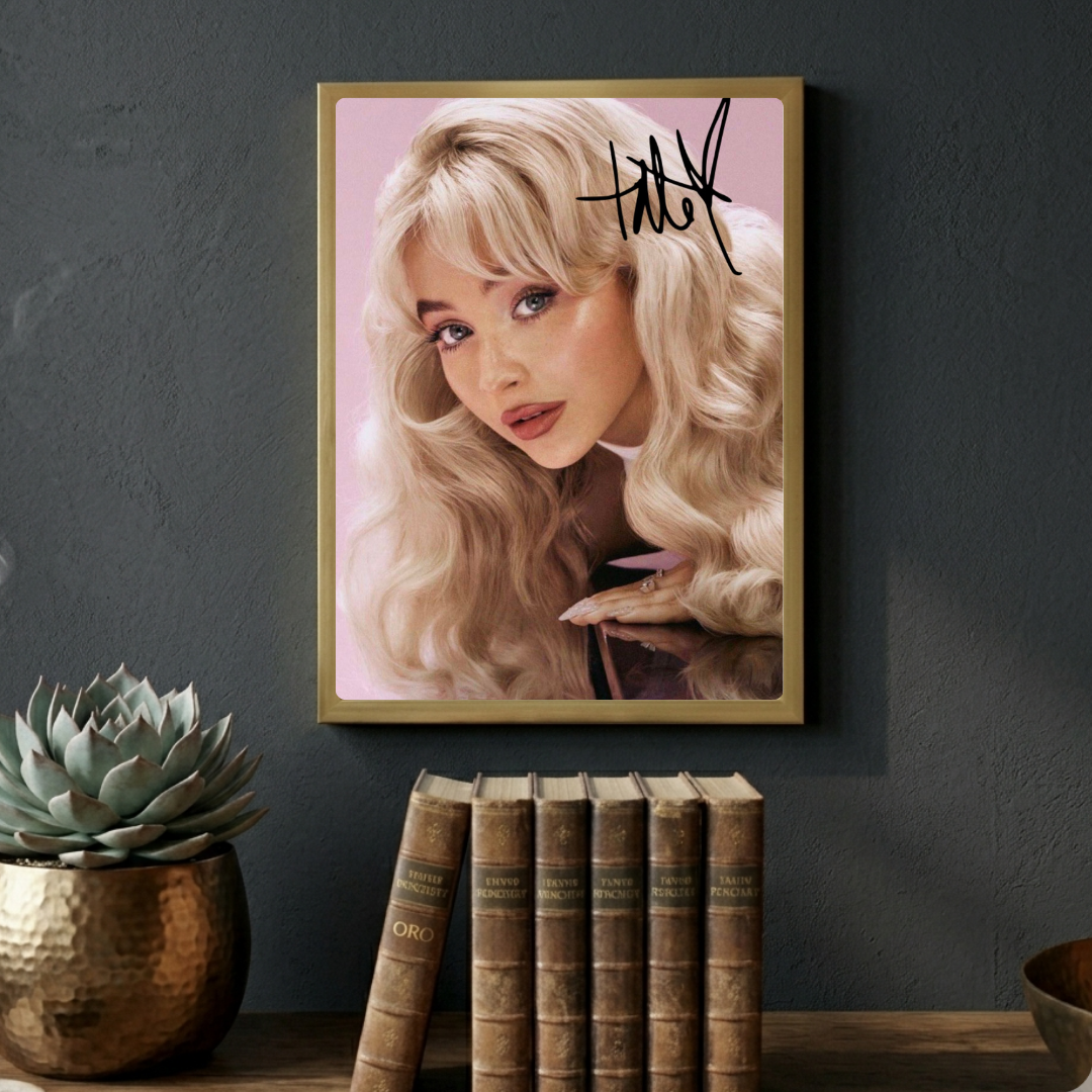 Sabrina Carpenter Poster with Frame