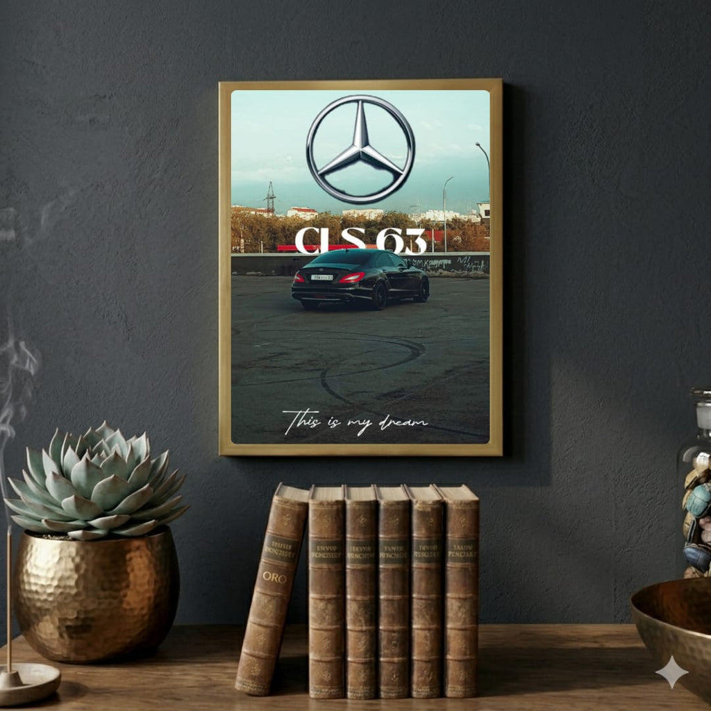 Mercedes poster