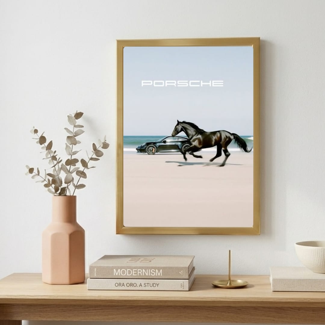 Porsche poster