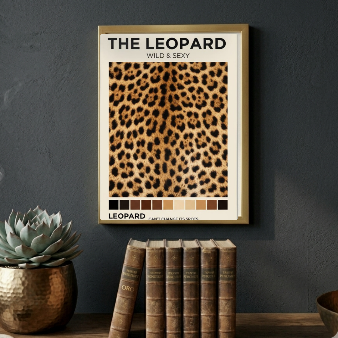 Home deco chic leopard