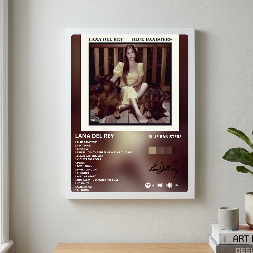 lana del rey - blue banisters