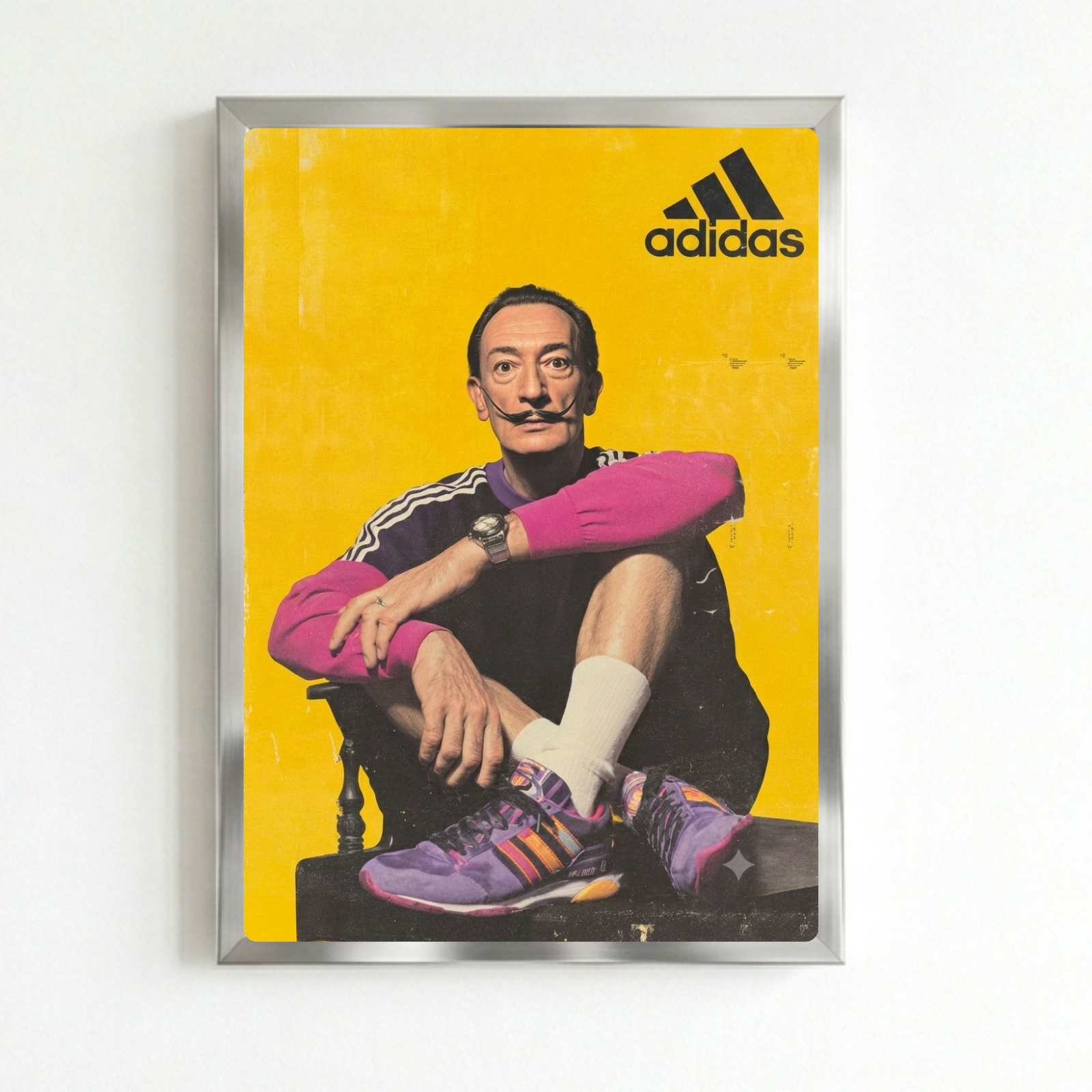 poster dalì adidas