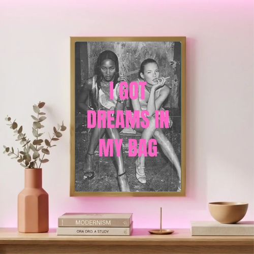 Kate Moss, Noemi Campbell Girls Aesthetic Room