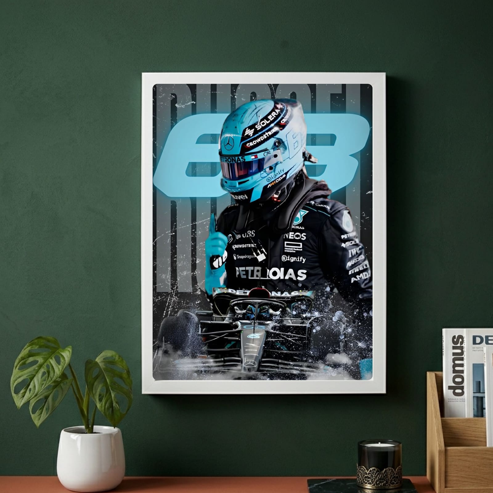 George russell, mercedes  f1