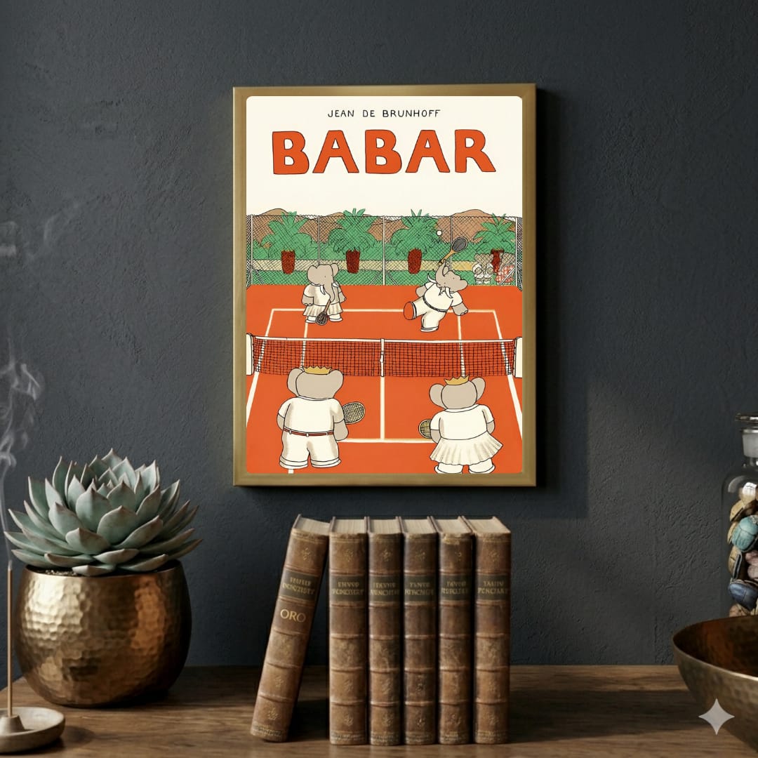 Babar kids room decoration
