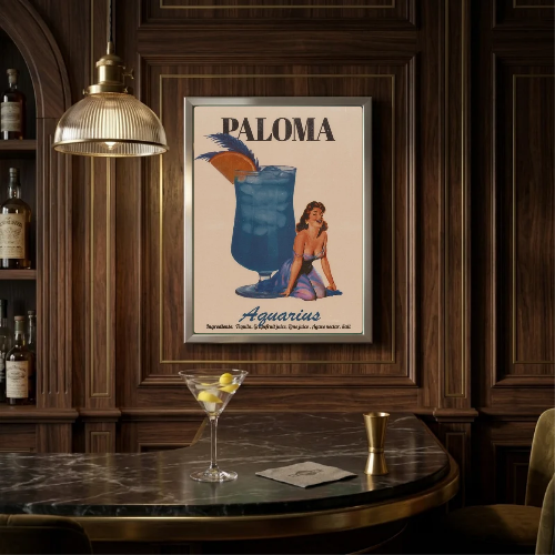 bar and restaurant decoration, paloma acquarius