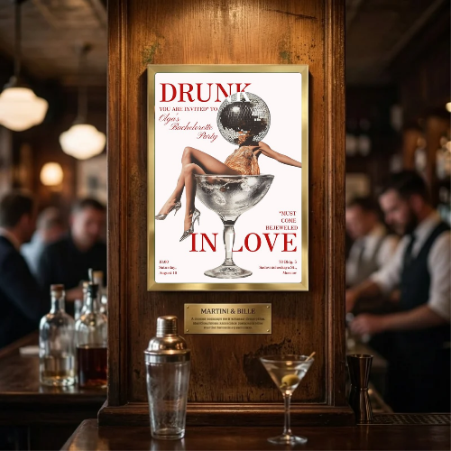 bar and restaurant decoration martini chic