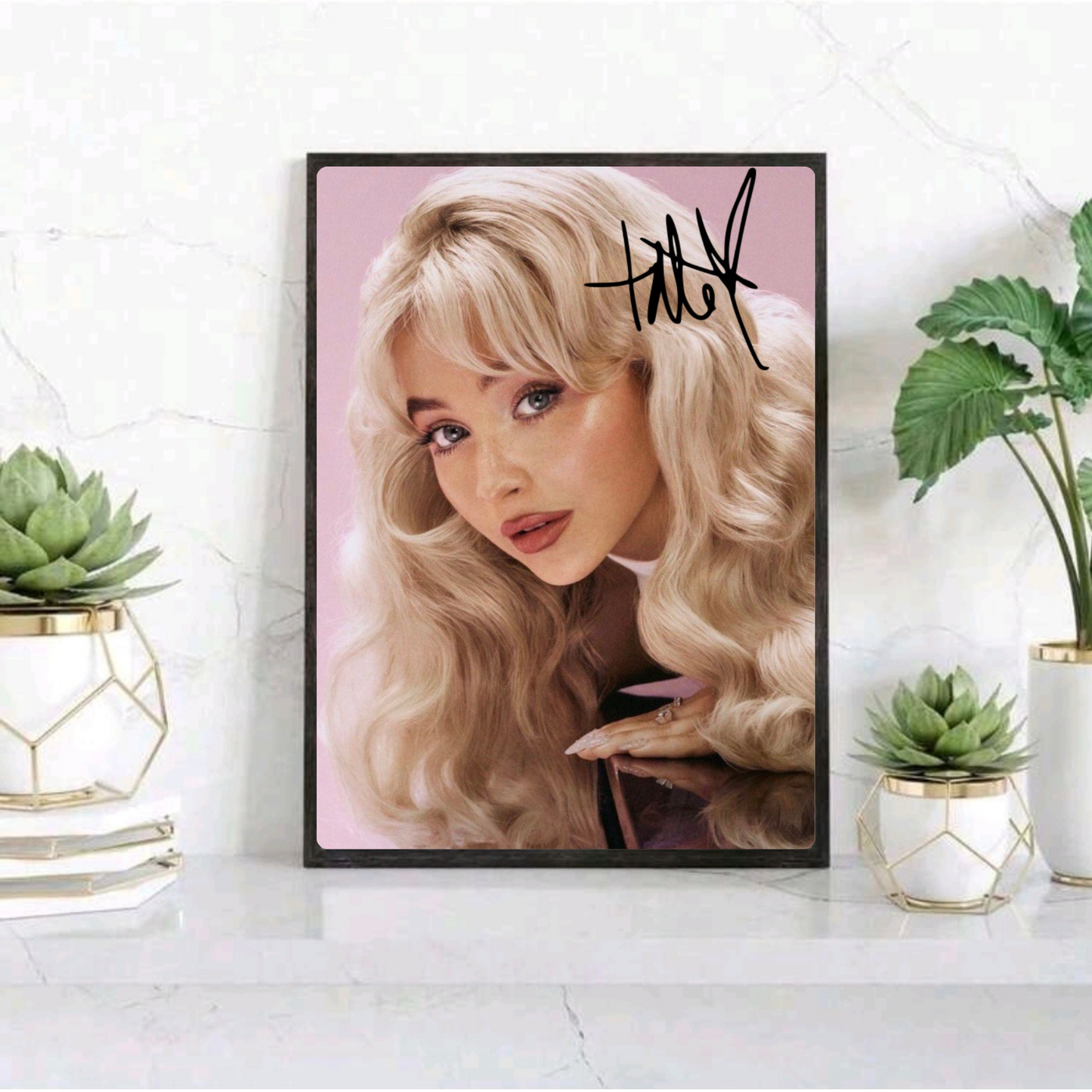 Sabrina Carpenter Poster with Frame