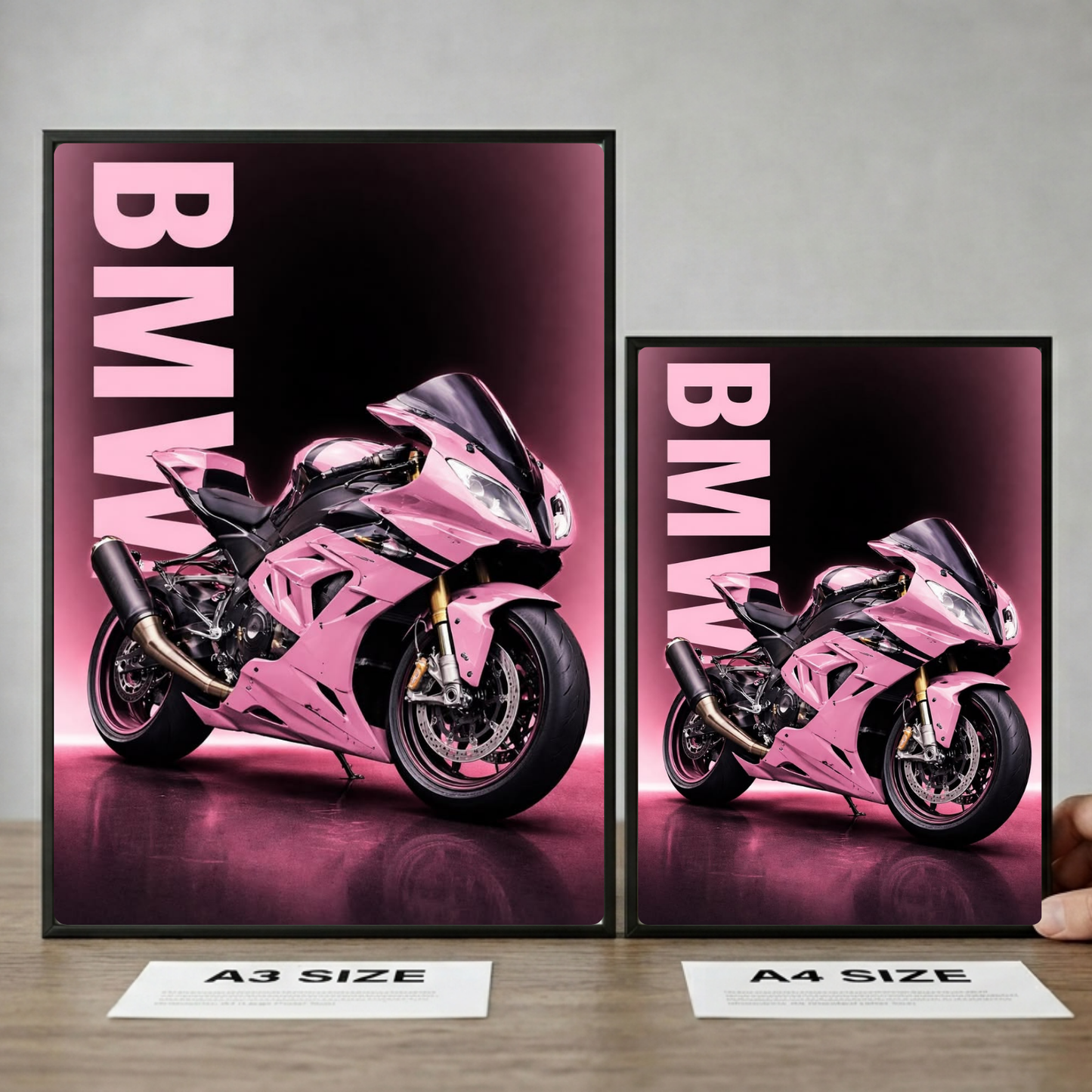 Bmw moto pink