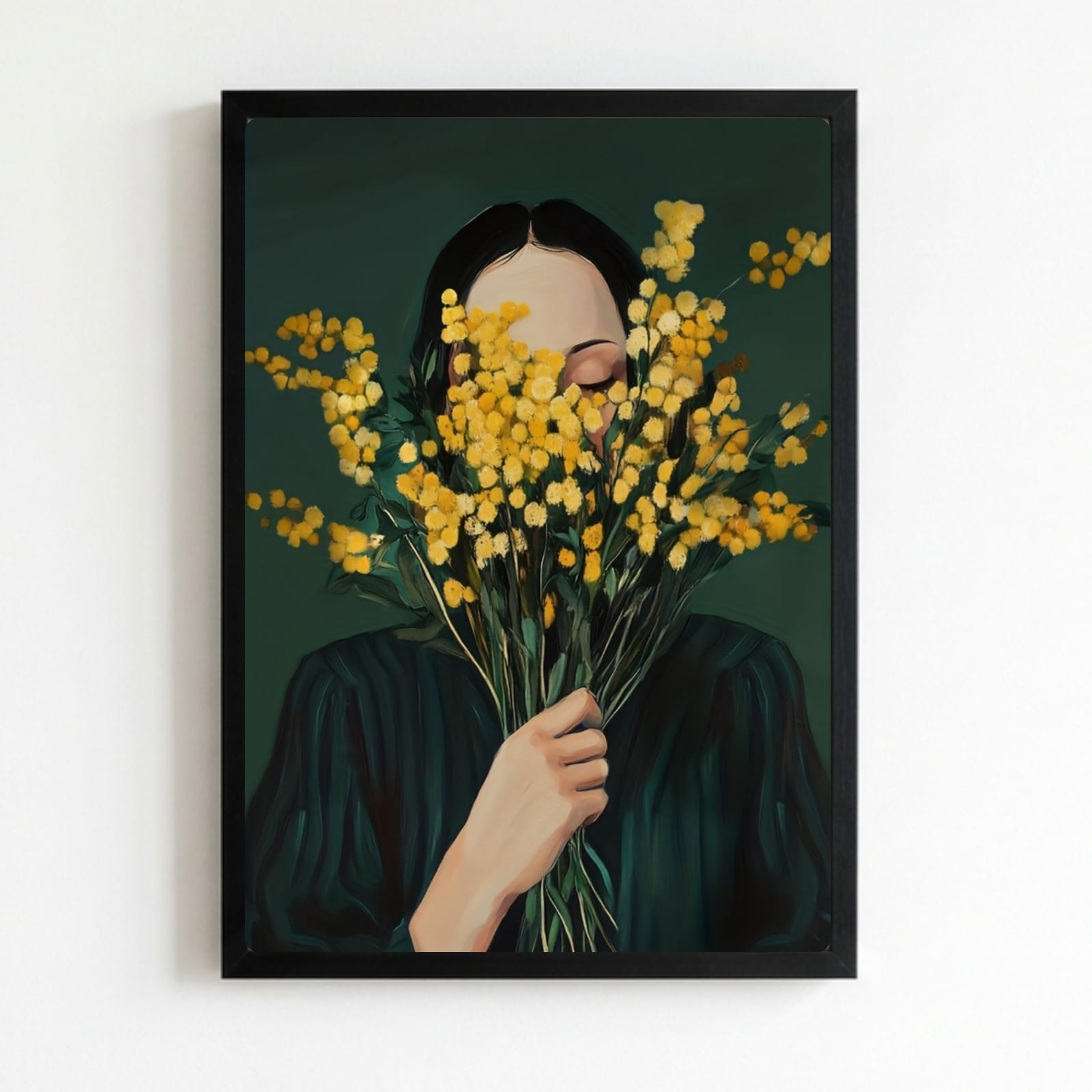Girl flower house decor
