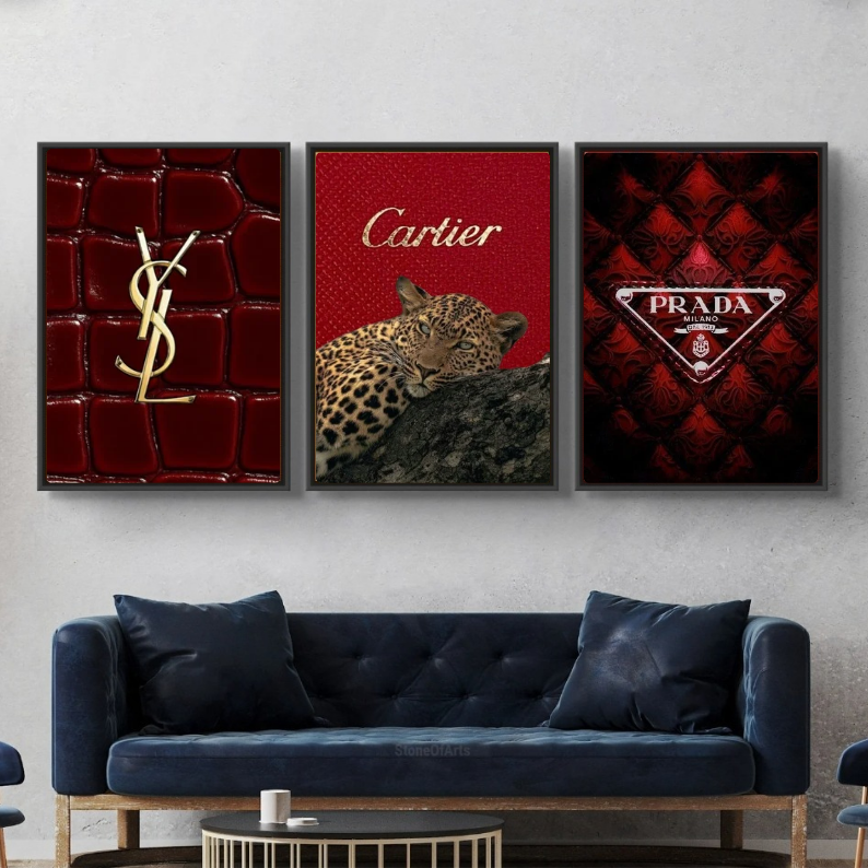 luxury brand red