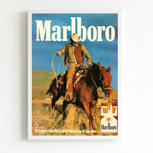 bar and restaurant decoration, Marlboro sigarette