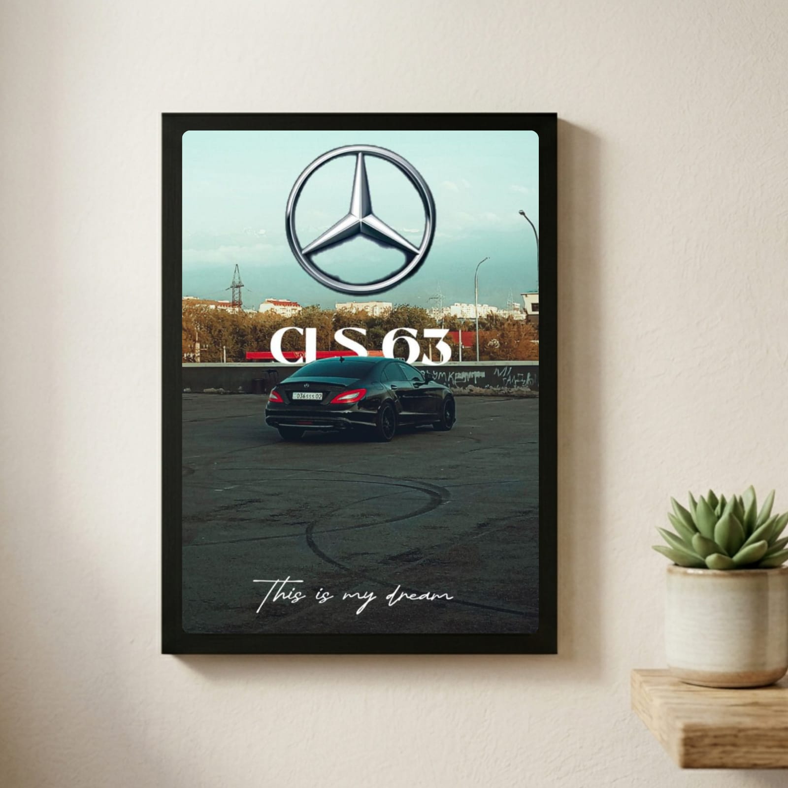 Mercedes poster