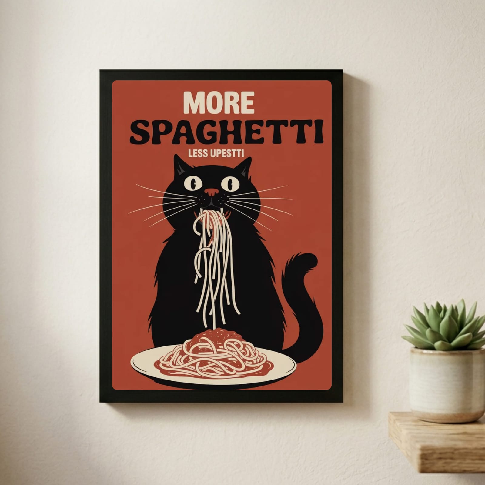 restaurant deco cat