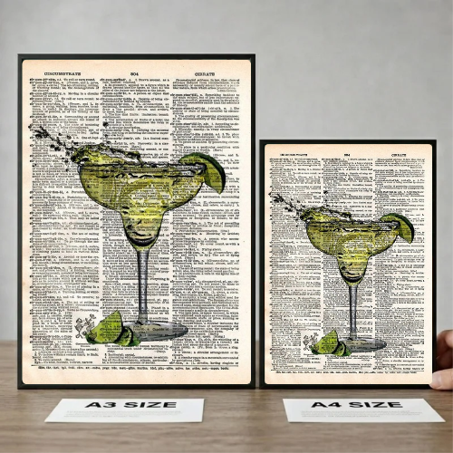 bar and restaurant decoration, margarita
