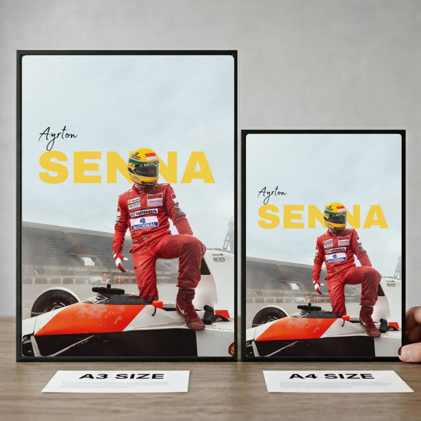 ayrton senna f1 mclaren