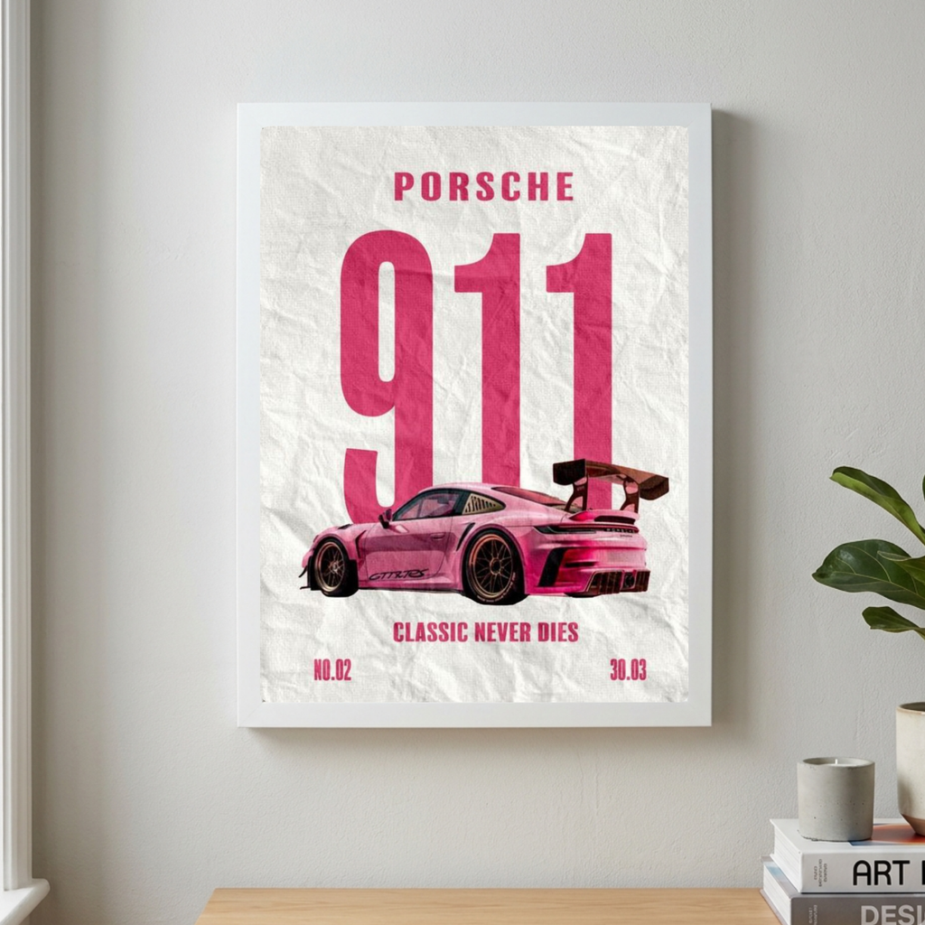 Porsche poster