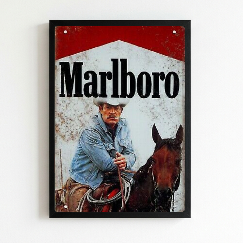 bar and restaurant decoration, marlboro sigarette