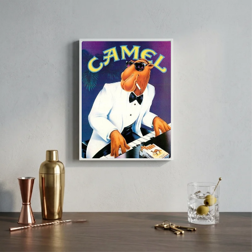 bar and restaurant decoration, Camel sigarette