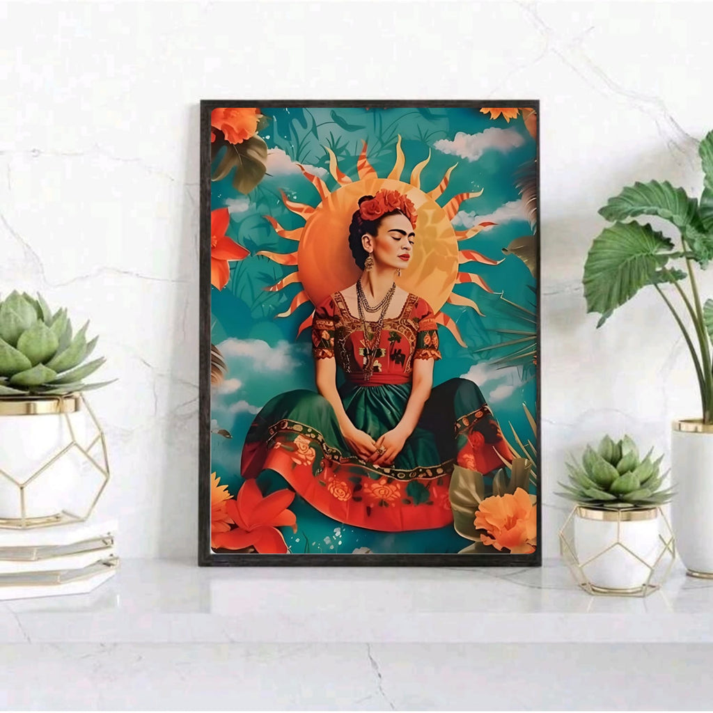 poster cats frida kahlo