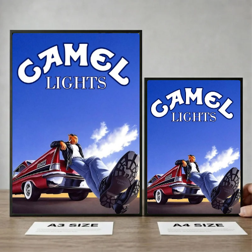 bar and restaurant decoration, Camel sigarette
