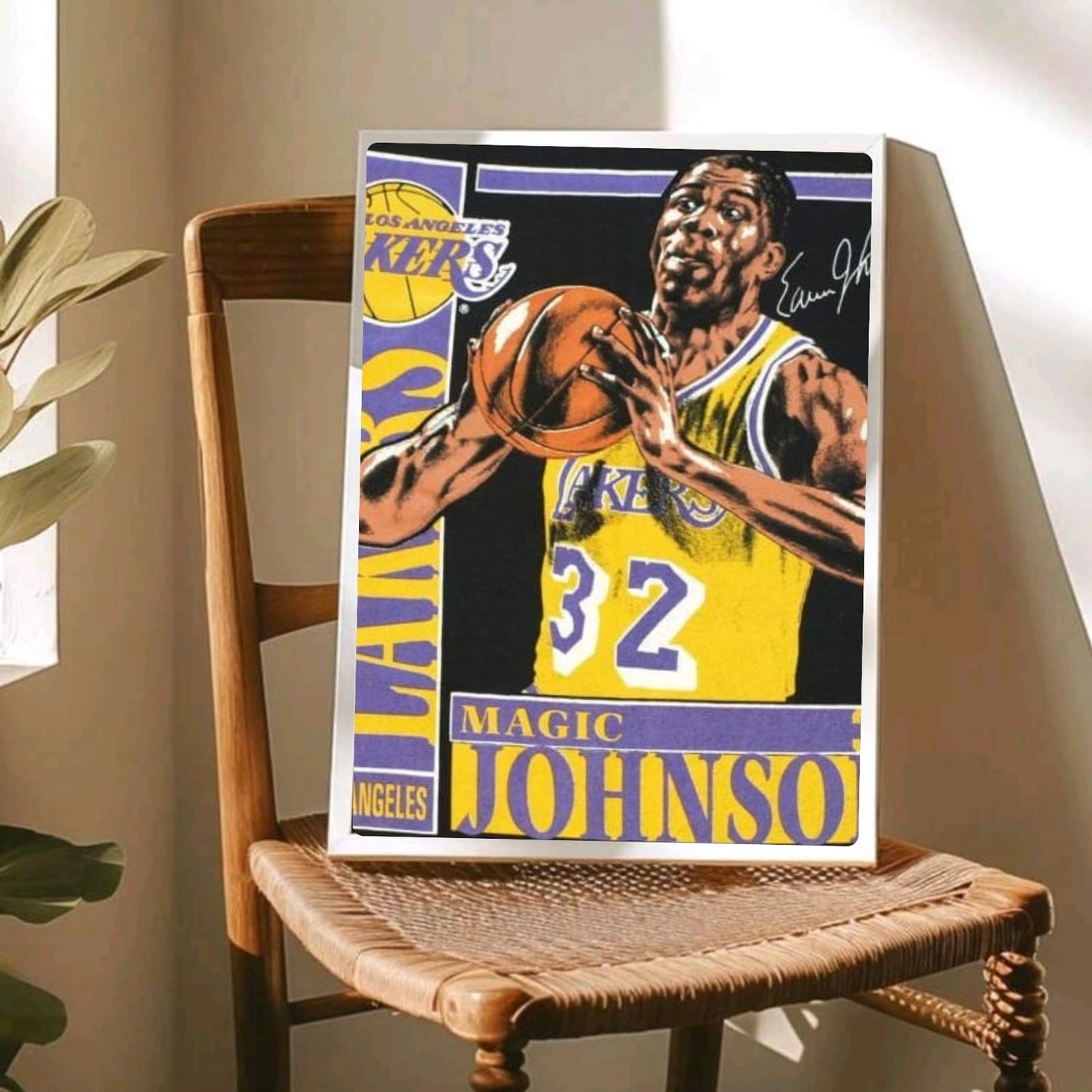 Magic Johnson - Basket