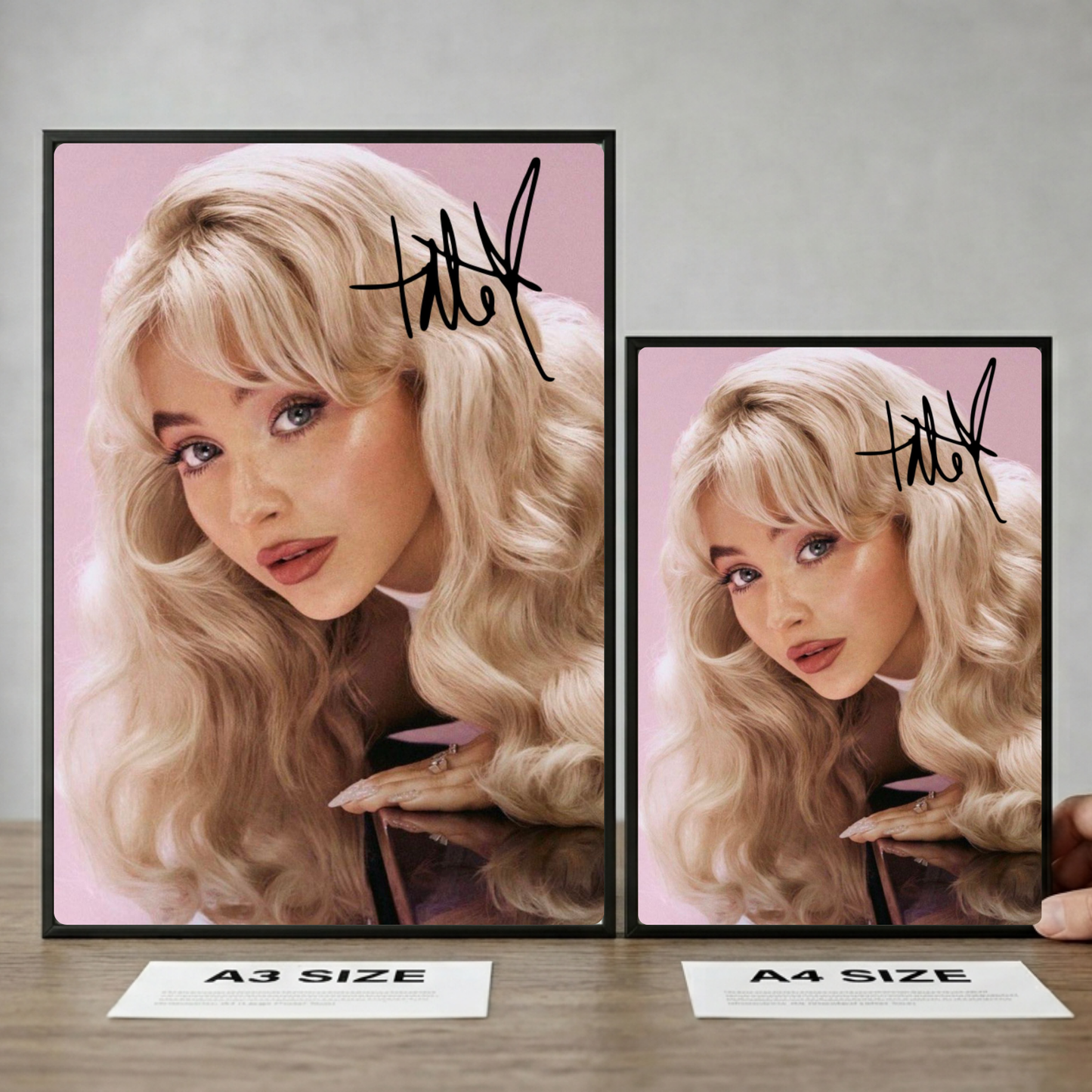 Sabrina Carpenter Poster with Frame