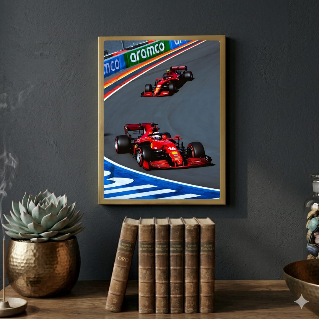 Ferrari F1 Leclerc Sainz