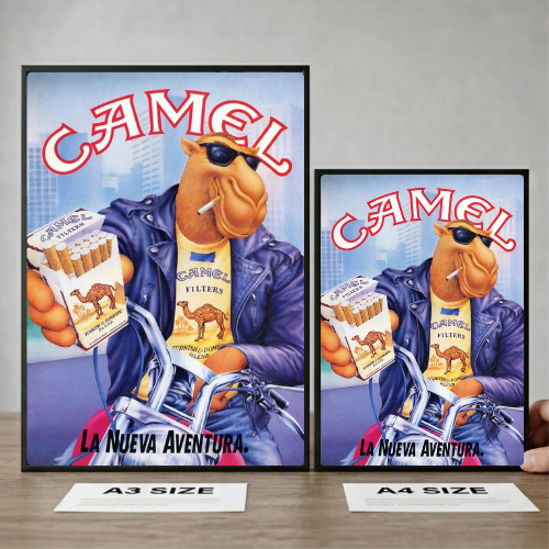 bar and restaurant decoration, Camel sigarette