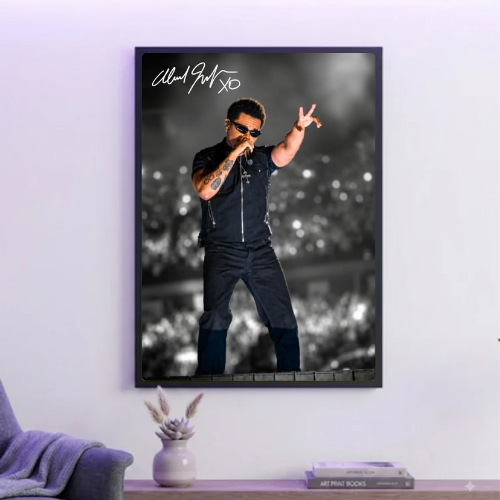 The Weeknd live autograph