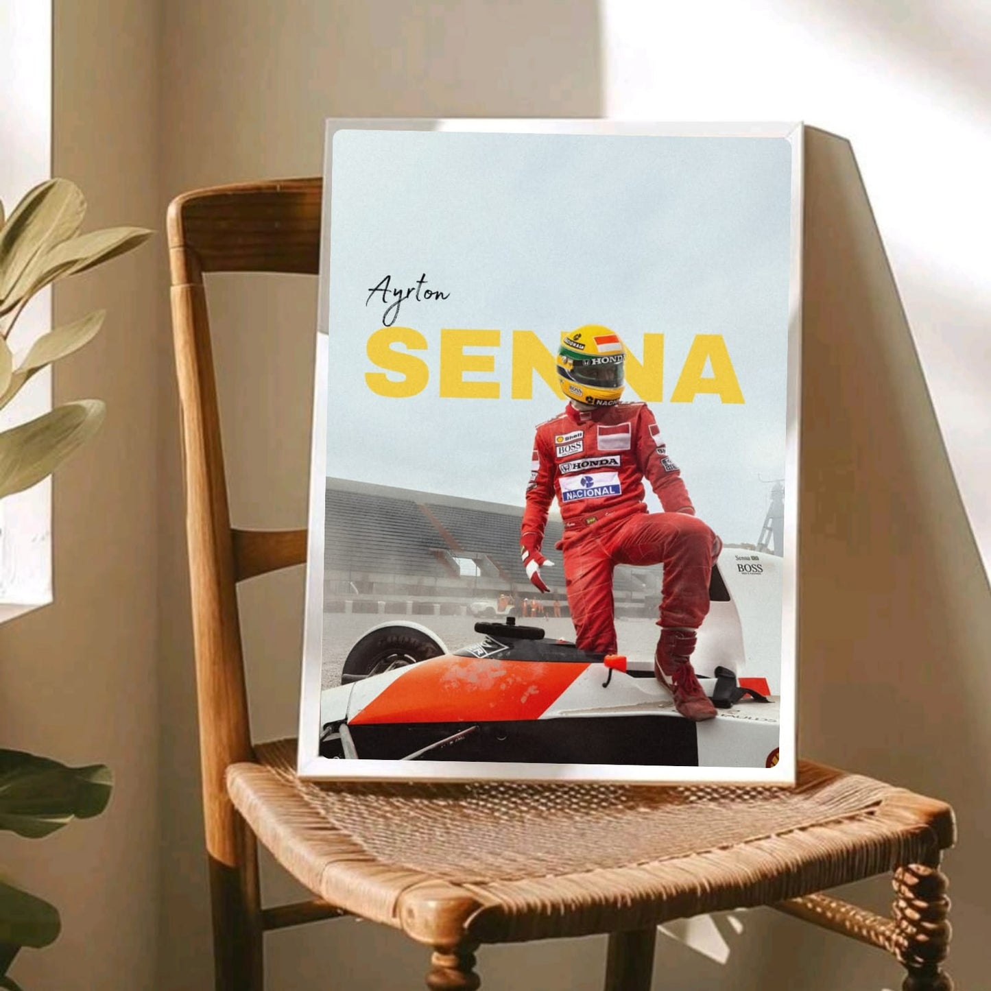 ayrton senna f1 mclaren