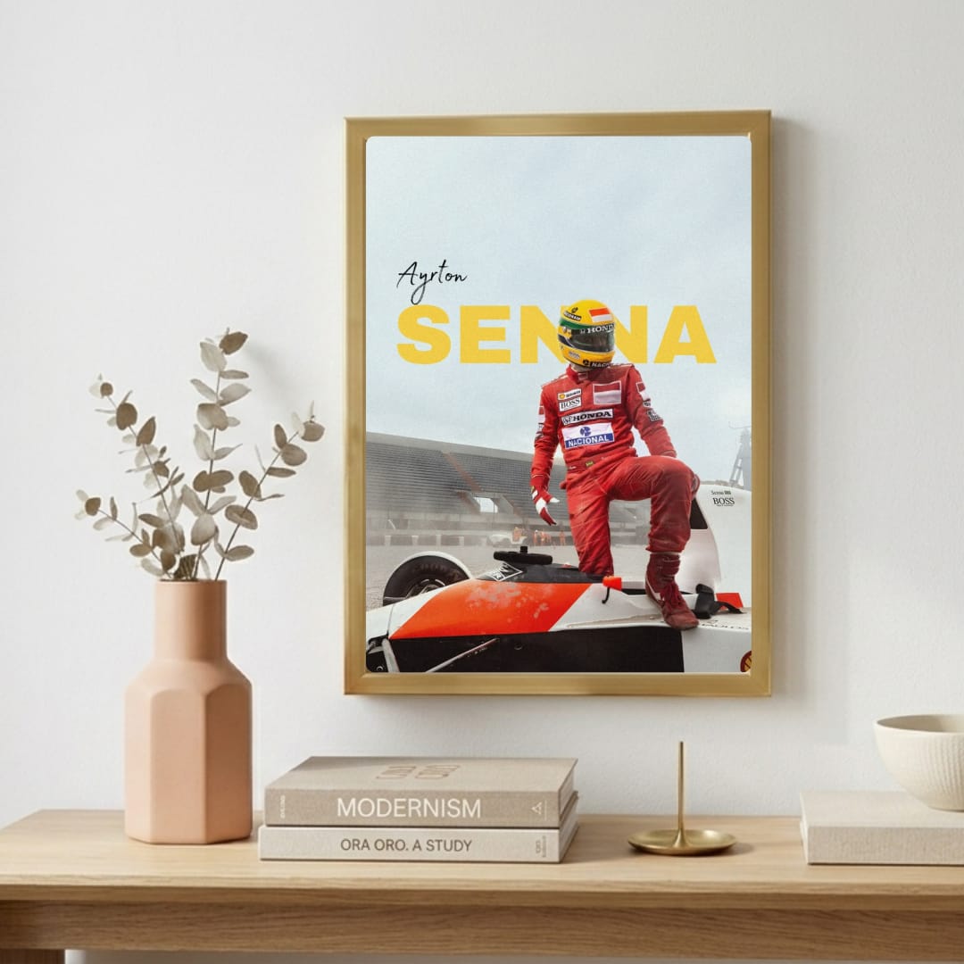 ayrton senna f1 mclaren