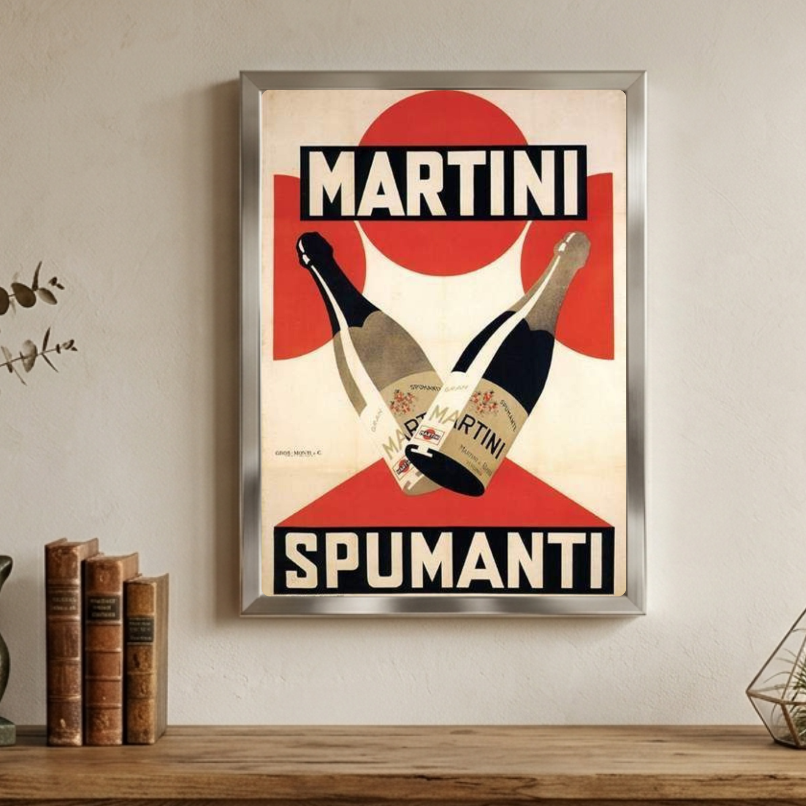 bar and restaurant decoration, martini