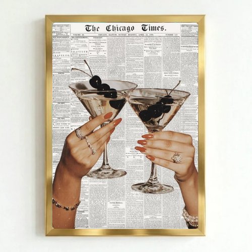 bar and restaurant decoration martini chic