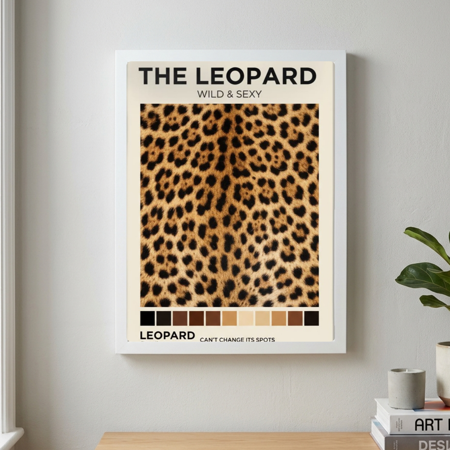 Home deco chic leopard