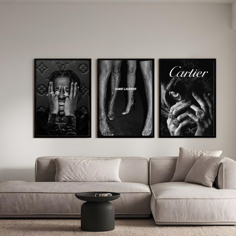 luxury brand black
