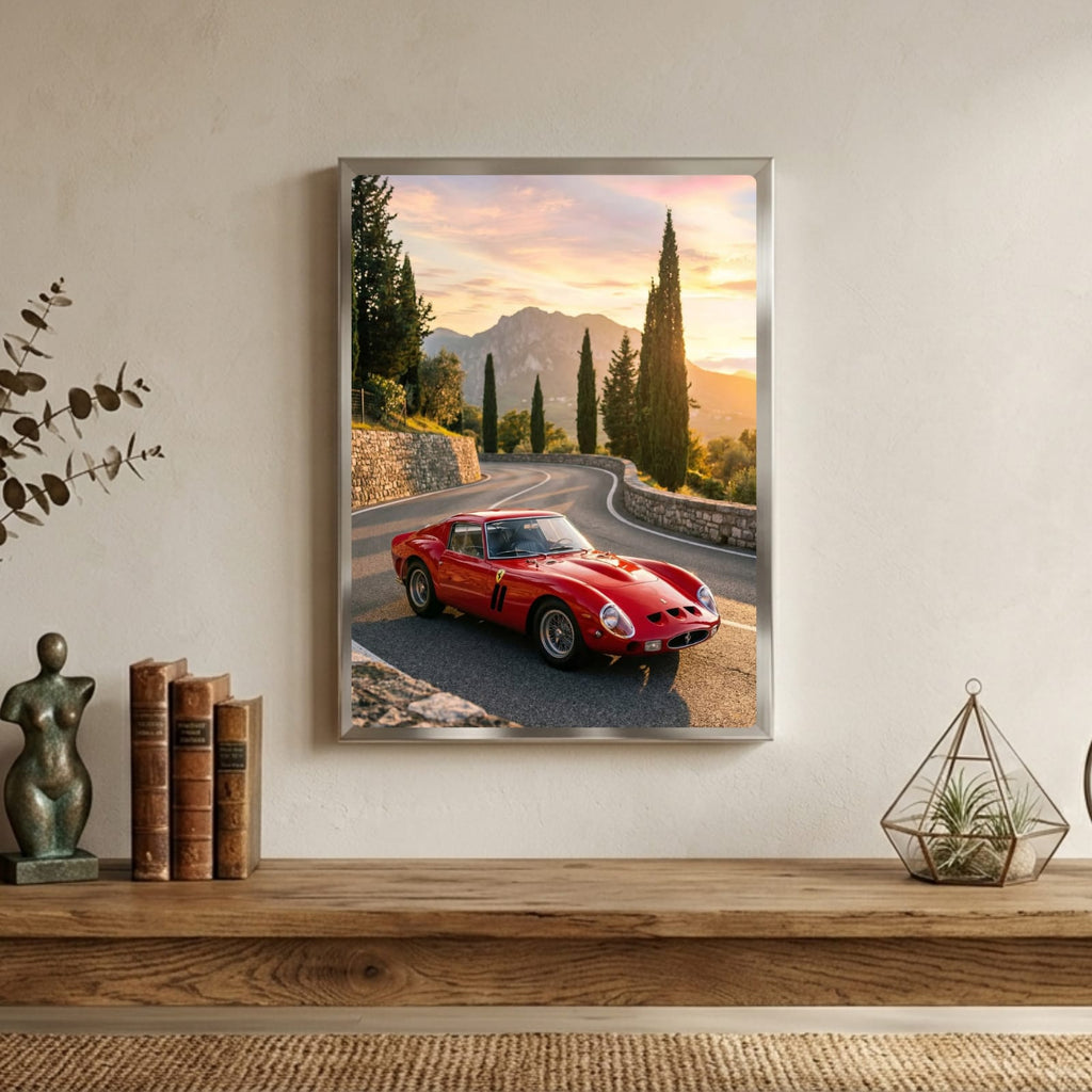 Vintage car ferrari