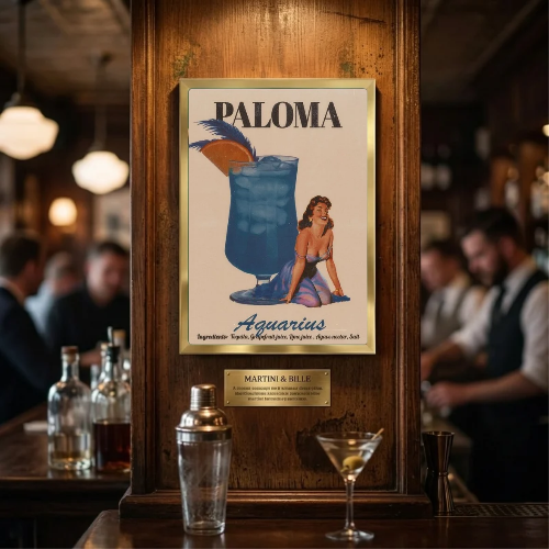 bar and restaurant decoration, paloma acquarius