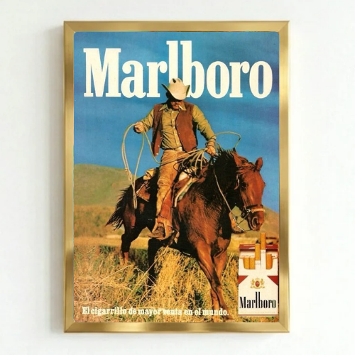 bar and restaurant decoration, Marlboro sigarette