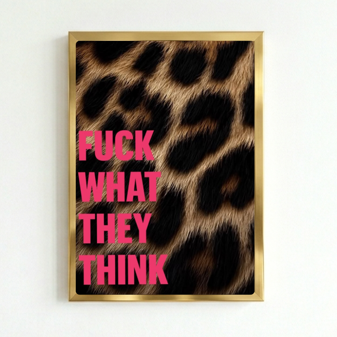 Home deco chic leopard