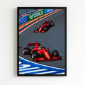 Ferrari F1 Leclerc Sainz