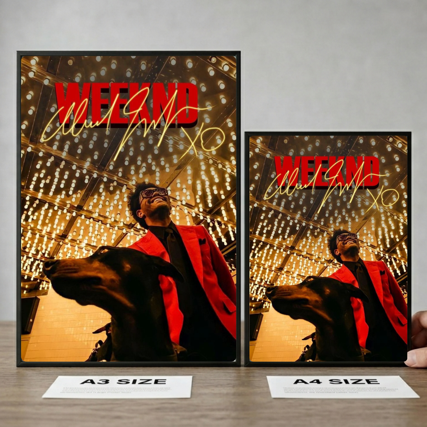 The Weeknd After Hours Autografo