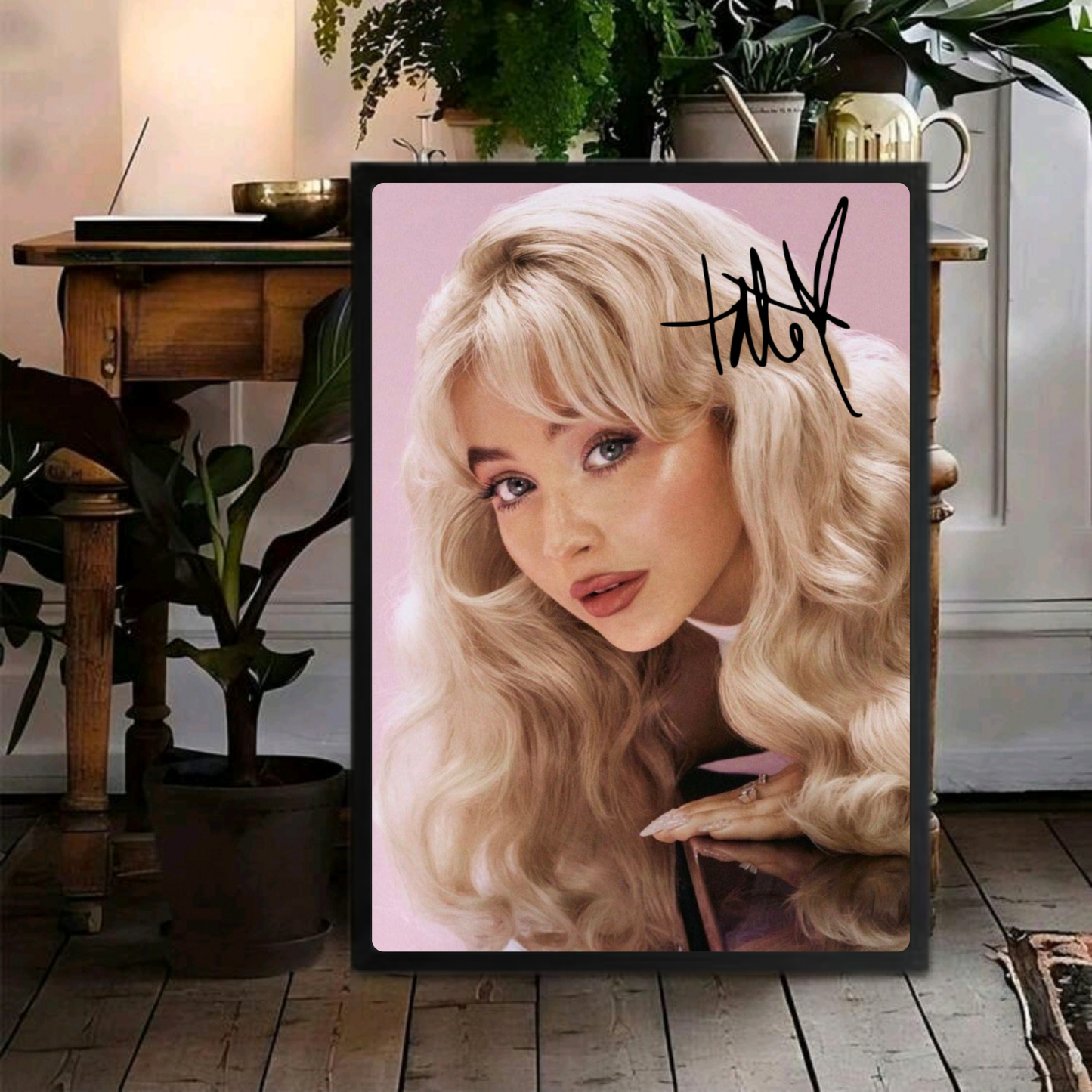 Sabrina Carpenter Poster with Frame