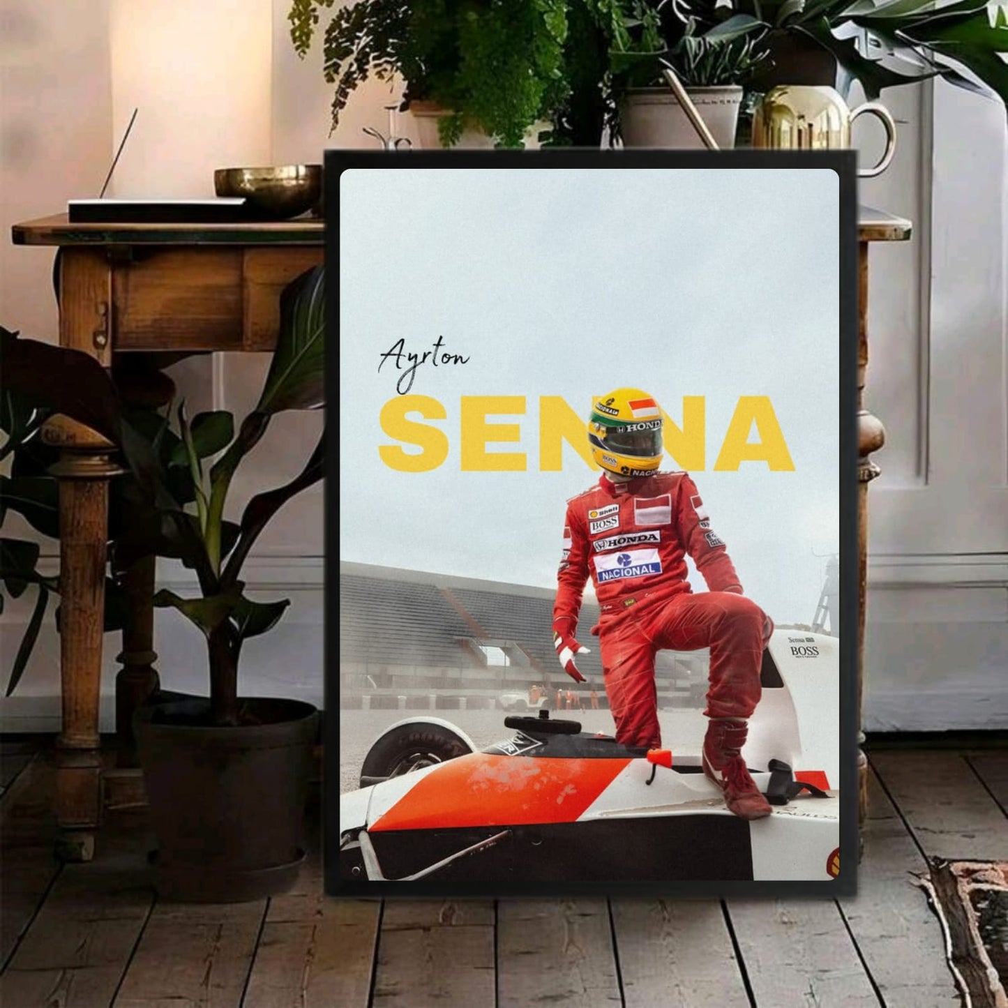 ayrton senna f1 mclaren