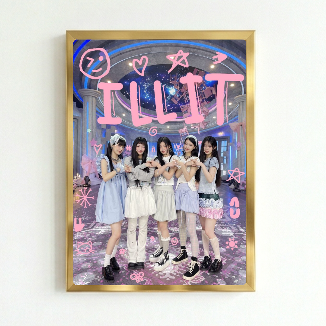 Illit Kpop Poster