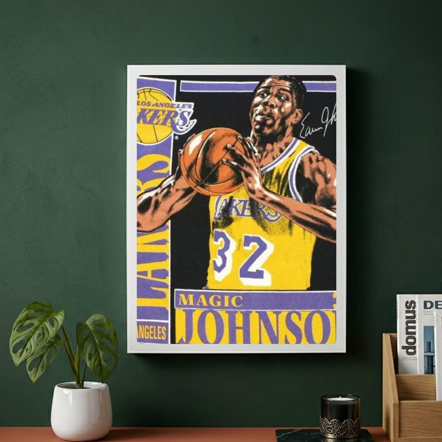 Magic Johnson - Basket