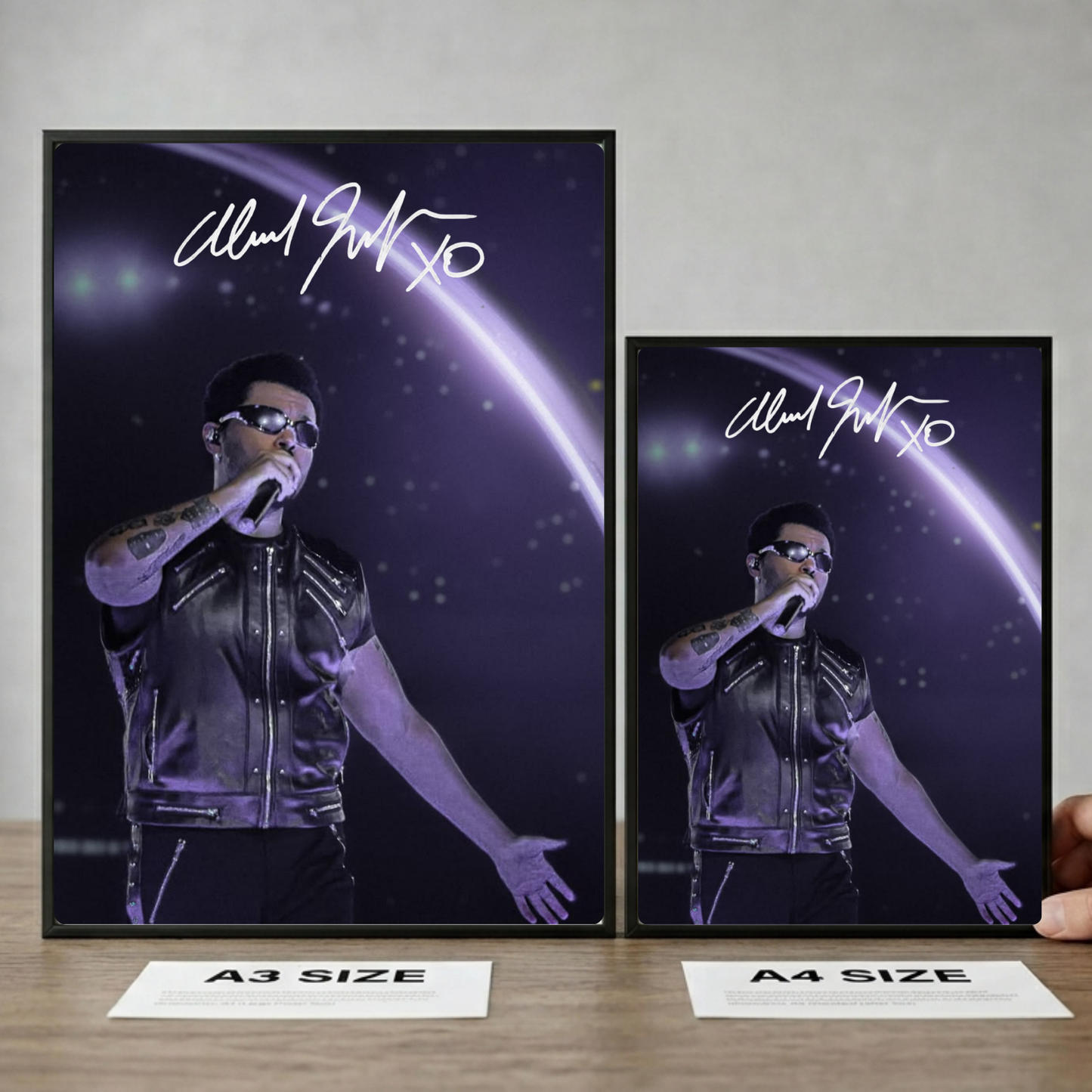 The Weeknd Live Autograph