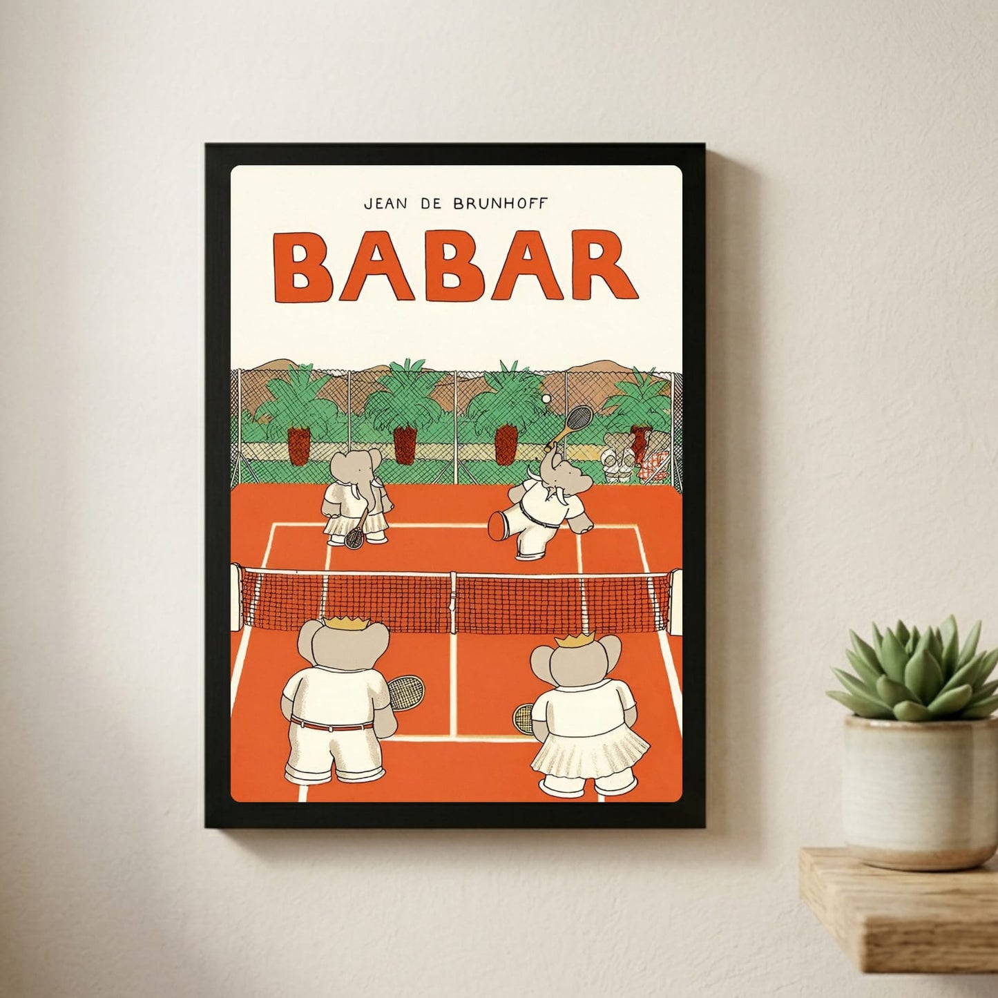 Babar kids room decoration