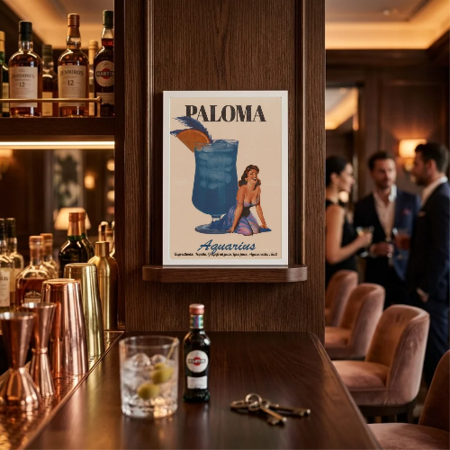 bar and restaurant decoration, paloma acquarius